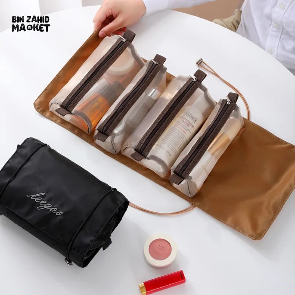 DETACHABLE TRAVEL COSMETIC BAG