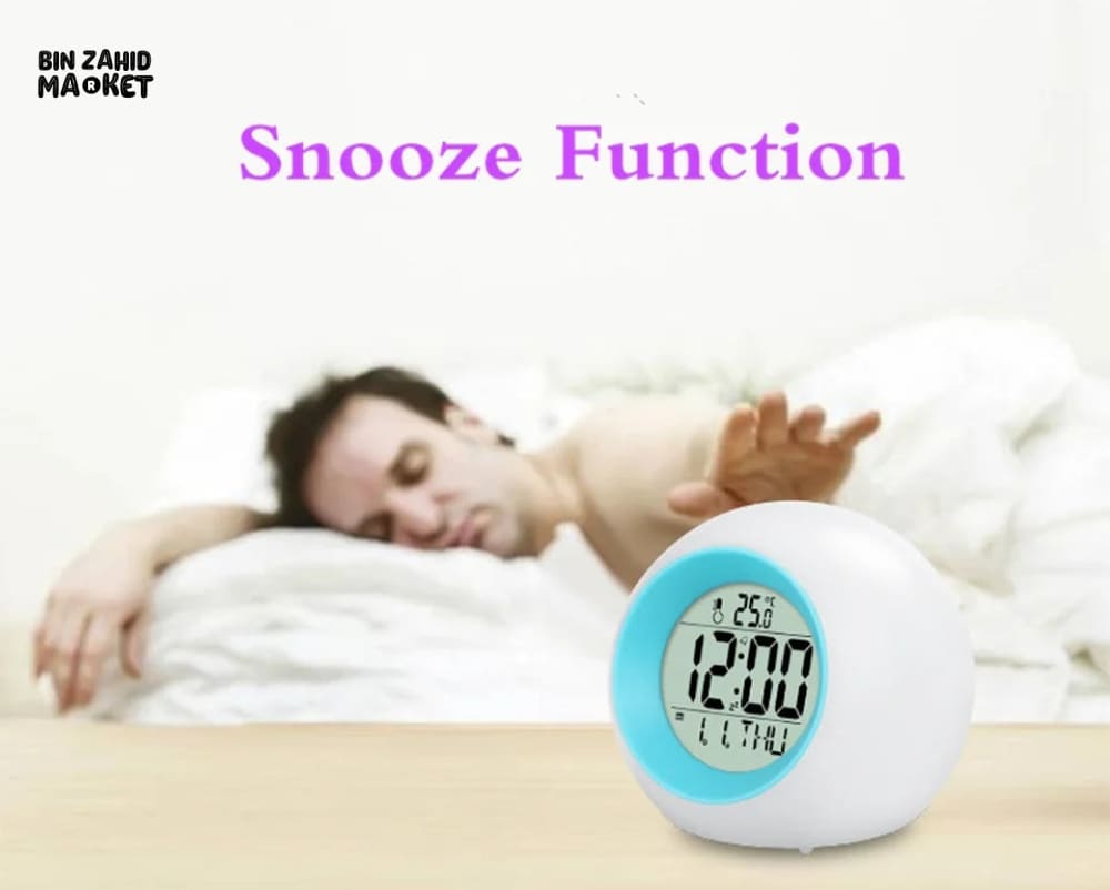 DIGITAL GLOWING ALARM CLOCK