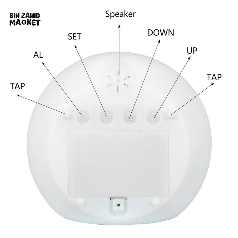 DIGITAL GLOWING ALARM CLOCK