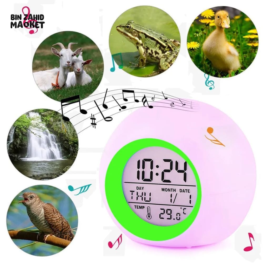 DIGITAL GLOWING ALARM CLOCK
