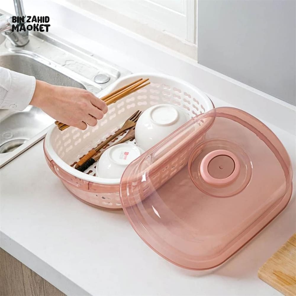 DISH DRAINING RACK BOX