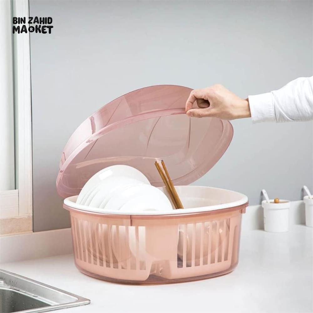 DISH DRAINING RACK BOX