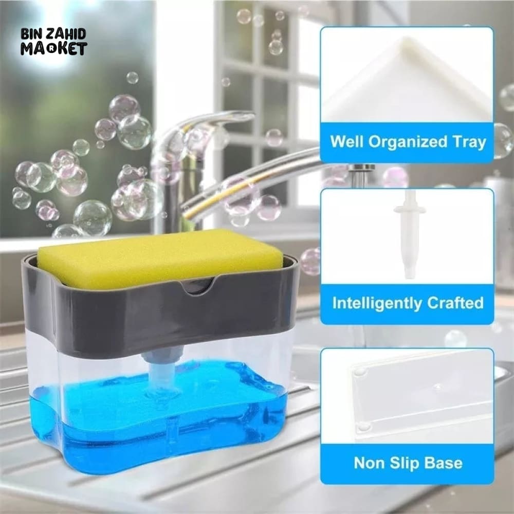 DISH SOAP SPONGE DISPENSER