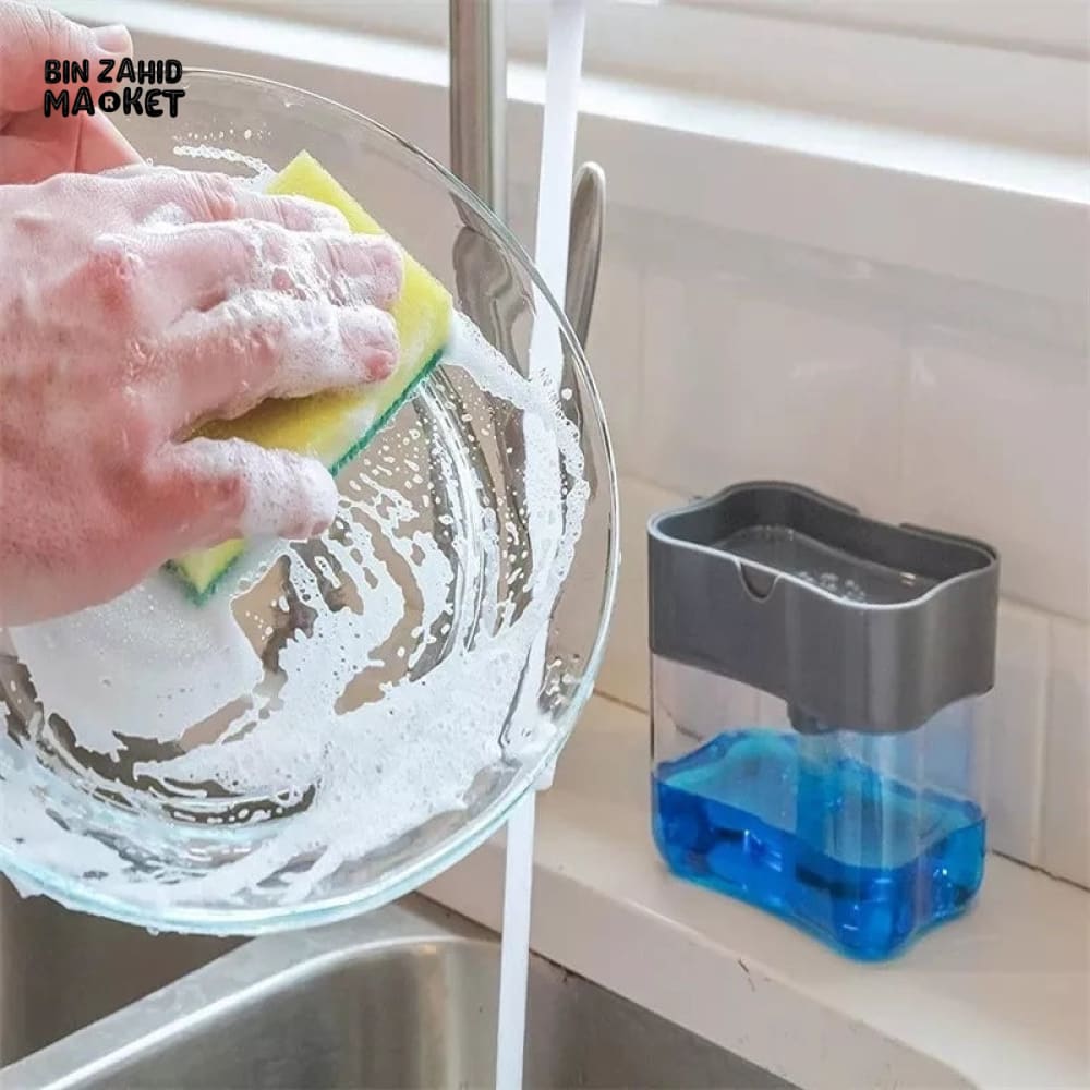 DISH SOAP SPONGE DISPENSER