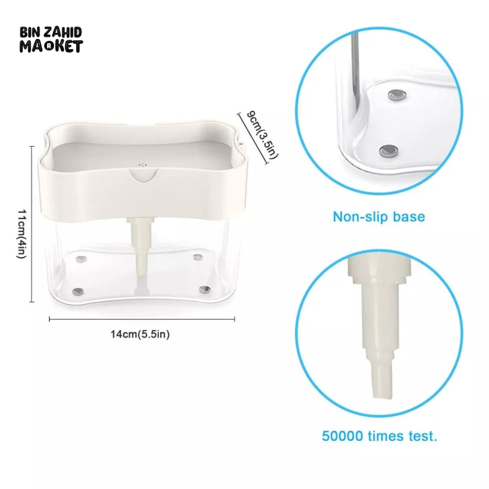 DISH SOAP SPONGE DISPENSER