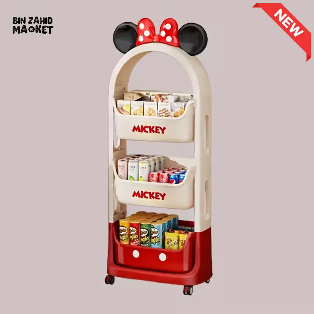 DISNEY KIDS STORAGE ORGANIZER - 3 LAYER