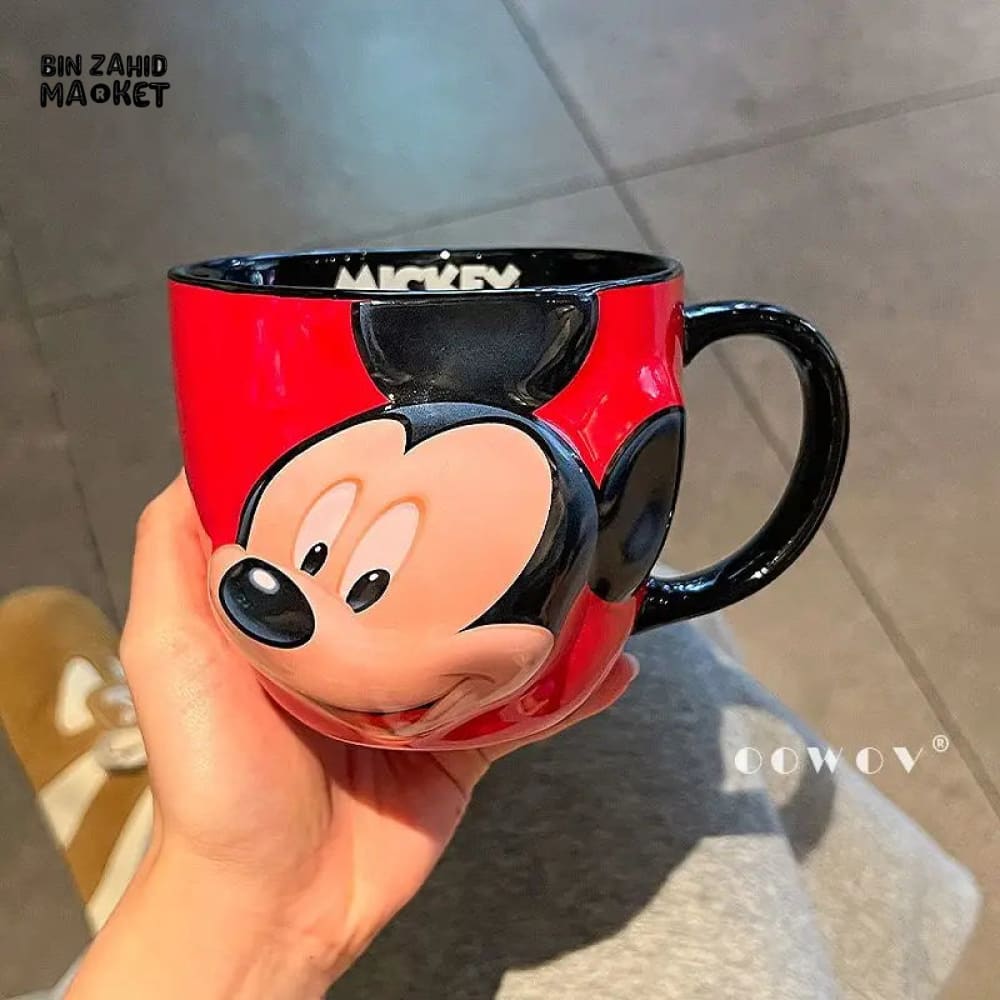DISNEY MICKEY 3D EMBOSED CUP - MICKEY 550ML