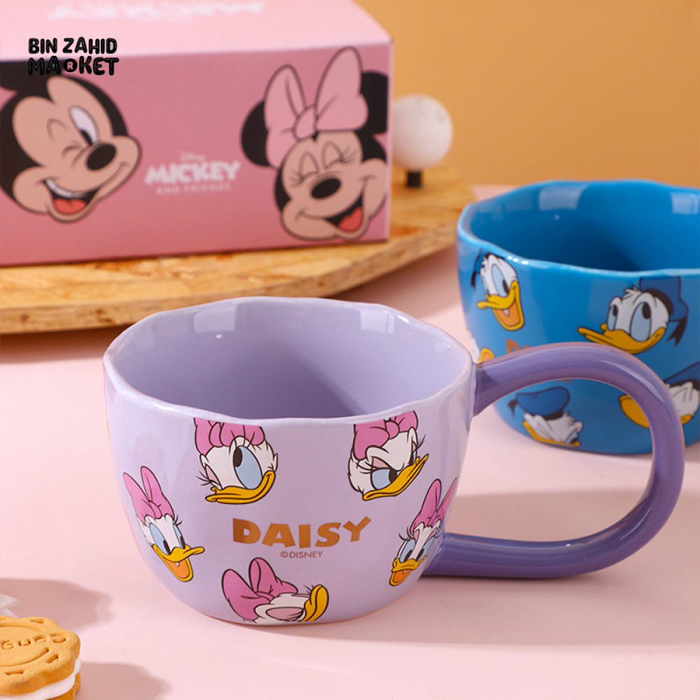 DISNEY MICKEY & FRIENDS 300ML CERAMIC DRINKWARE - DAISY DUCK