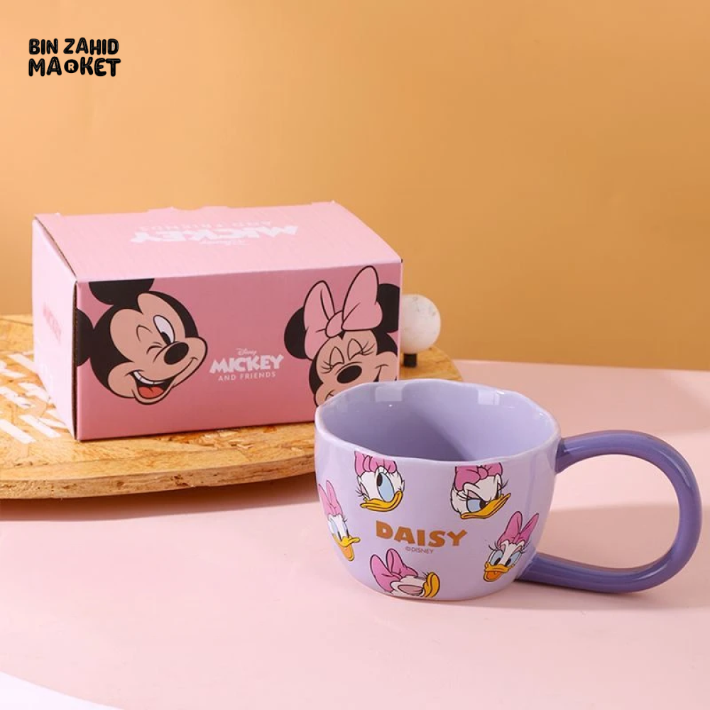 DISNEY MICKEY & FRIENDS 300ML CERAMIC DRINKWARE - DAISY DUCK