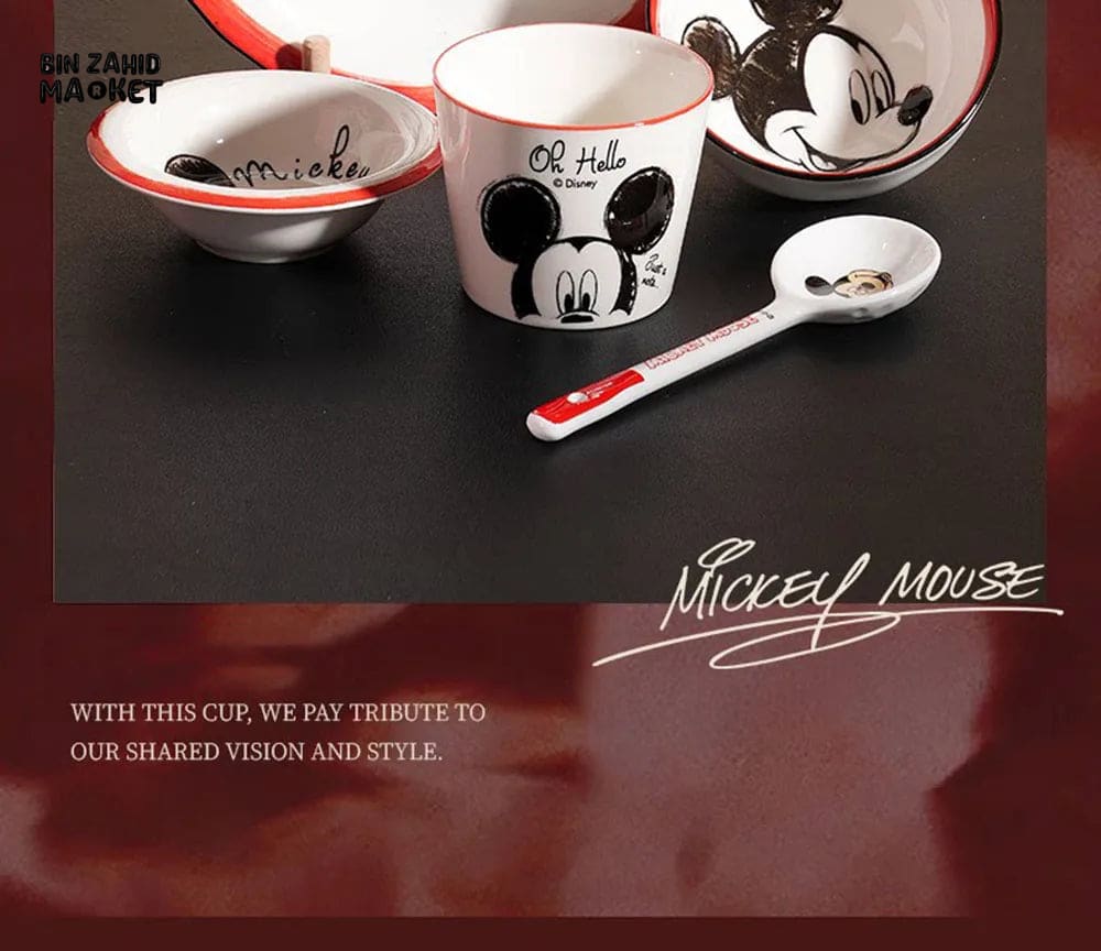 DISNEY MICKEY & FRIENDS 5 IN 1 DINNERWARE SET - EXCLUSIVE