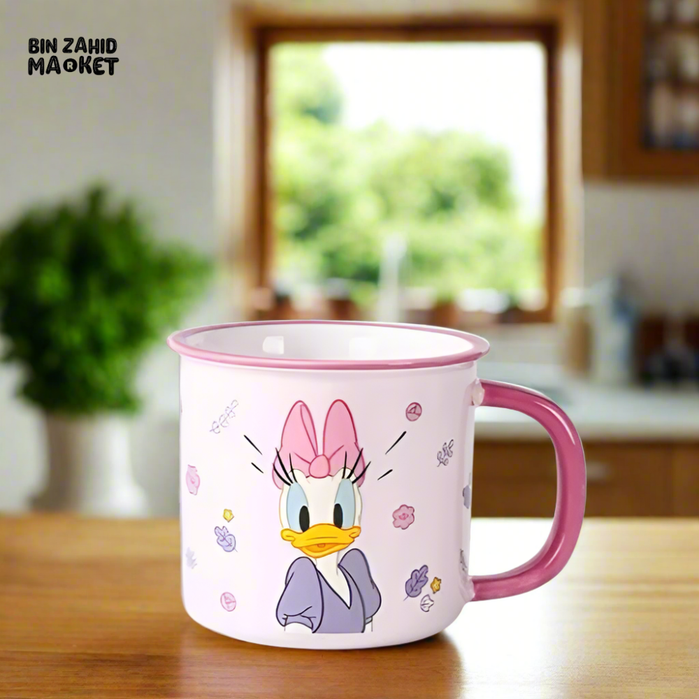 DISNEY MICKEY & FRIENDS CERAMIC CUP - DAISY DUCK 350ML