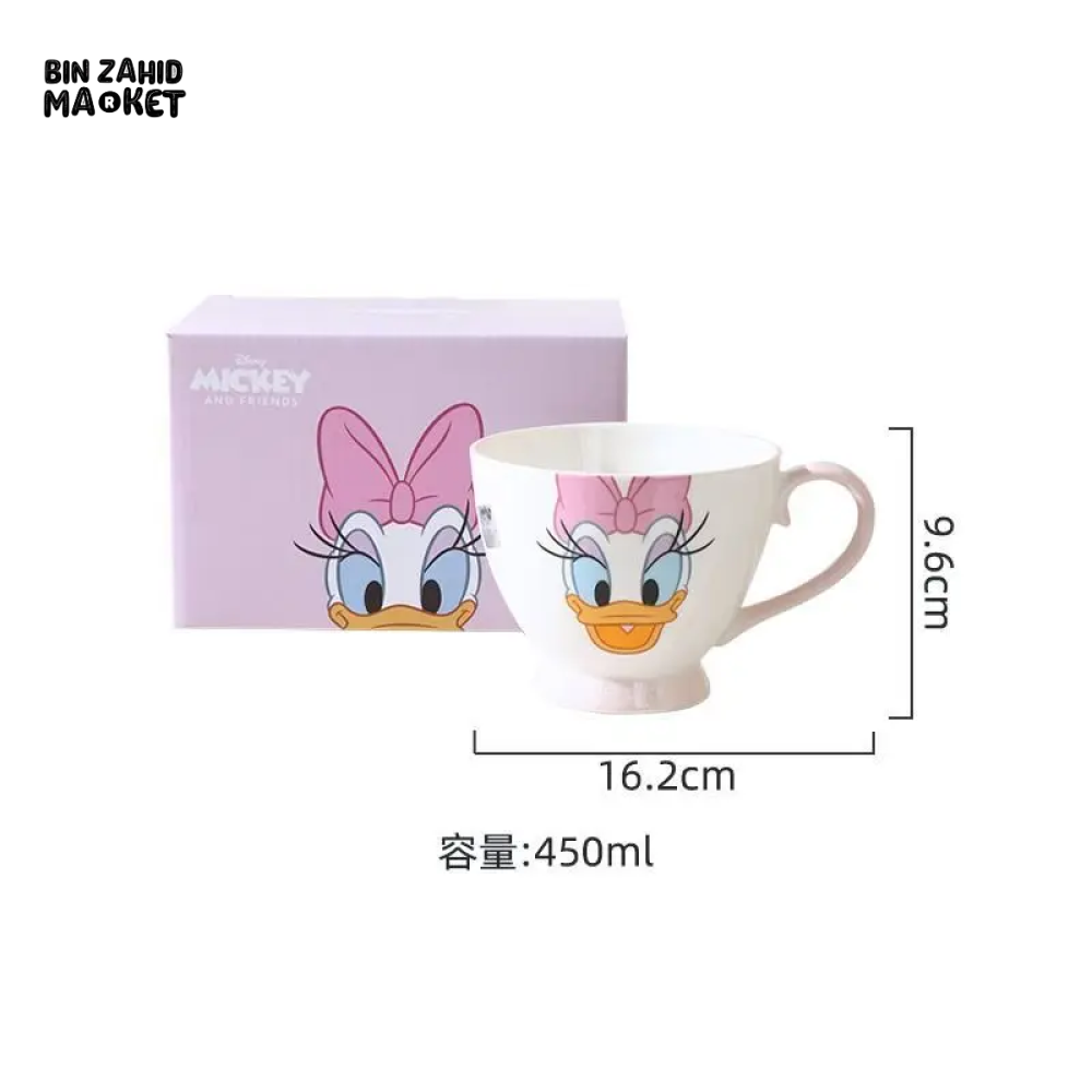 DISNEY MICKEY & FRIENDS CERAMIC CUP - DAISY DUCK