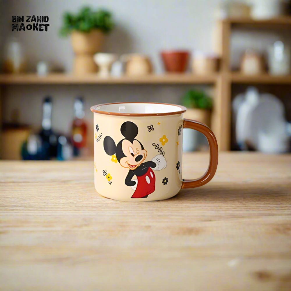 DISNEY MICKEY & FRIENDS CERAMIC CUP - MICKEY MOUSE 350ML