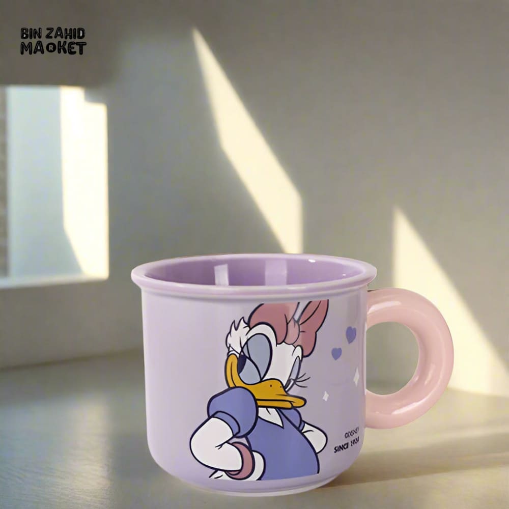 DISNEY MICKEY & FRIENDS CERAMIC TEA CUP - DAISY DUCK