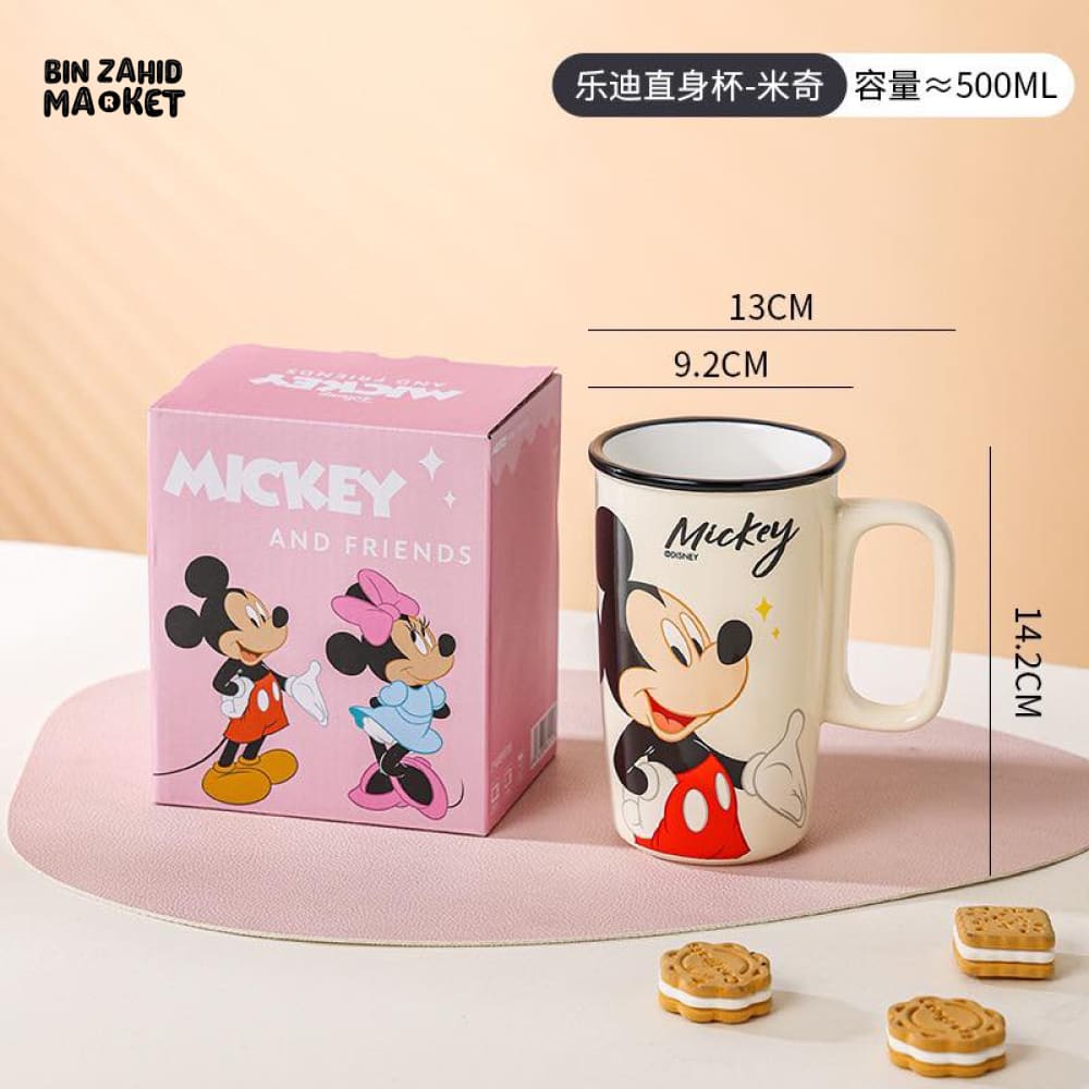 DISNEY MICKEY & FRIENDS PORCELAIN COFFEE MUG PREMIUM GIFT BOX PACKAGING - MINNIE