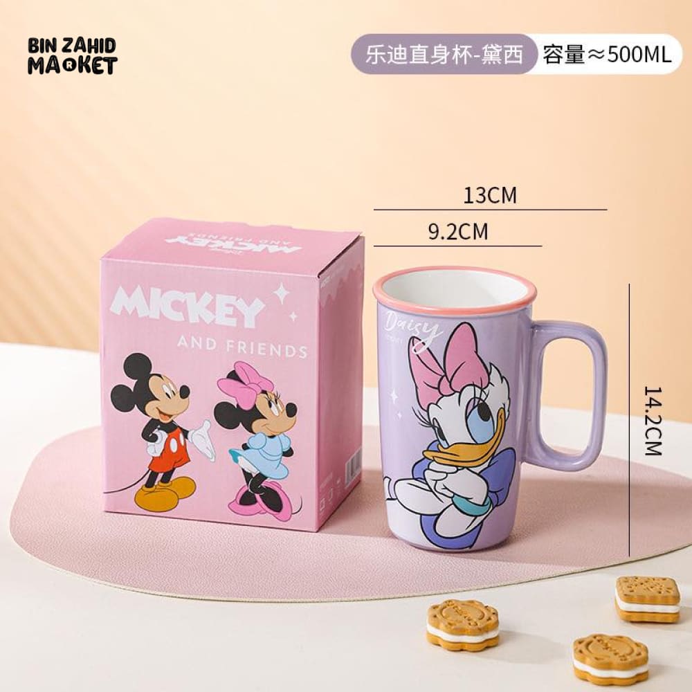DISNEY MICKEY & FRIENDS PORCELAIN COFFEE MUG PREMIUM GIFT BOX PACKAGING - MINNIE