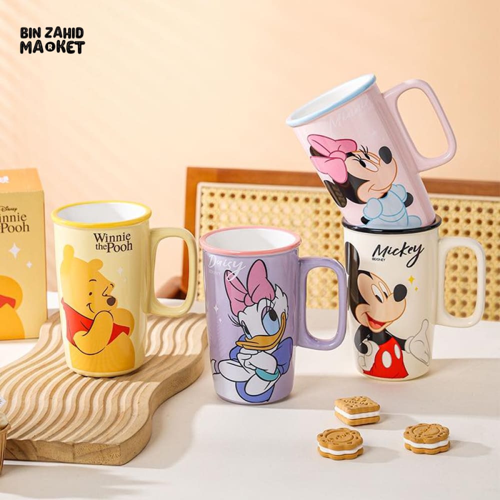 DISNEY MICKEY & FRIENDS PORCELAIN COFFEE MUG PREMIUM GIFT BOX PACKAGING - MINNIE