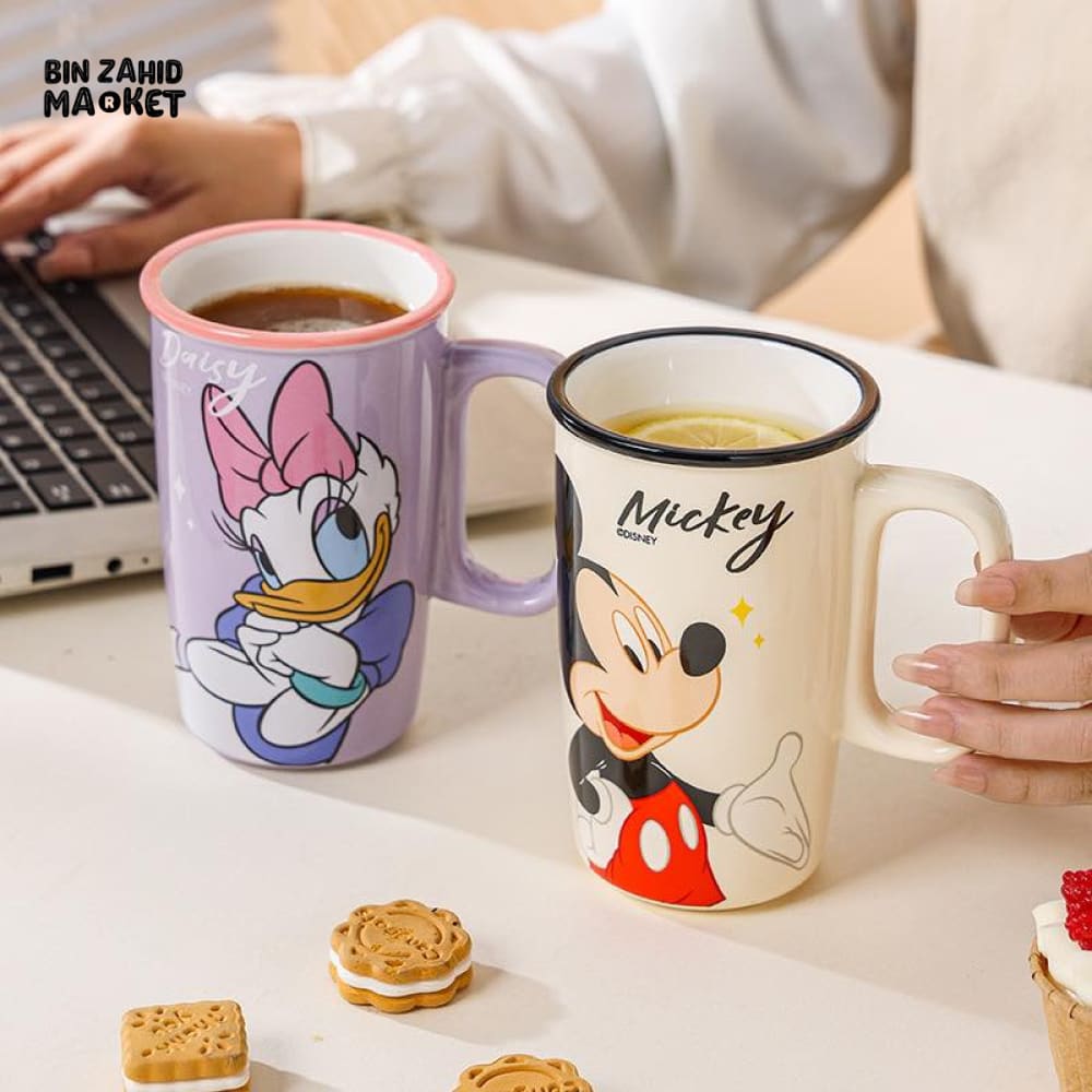 DISNEY MICKEY & FRIENDS PORCELAIN COFFEE MUG PREMIUM GIFT BOX PACKAGING - MINNIE
