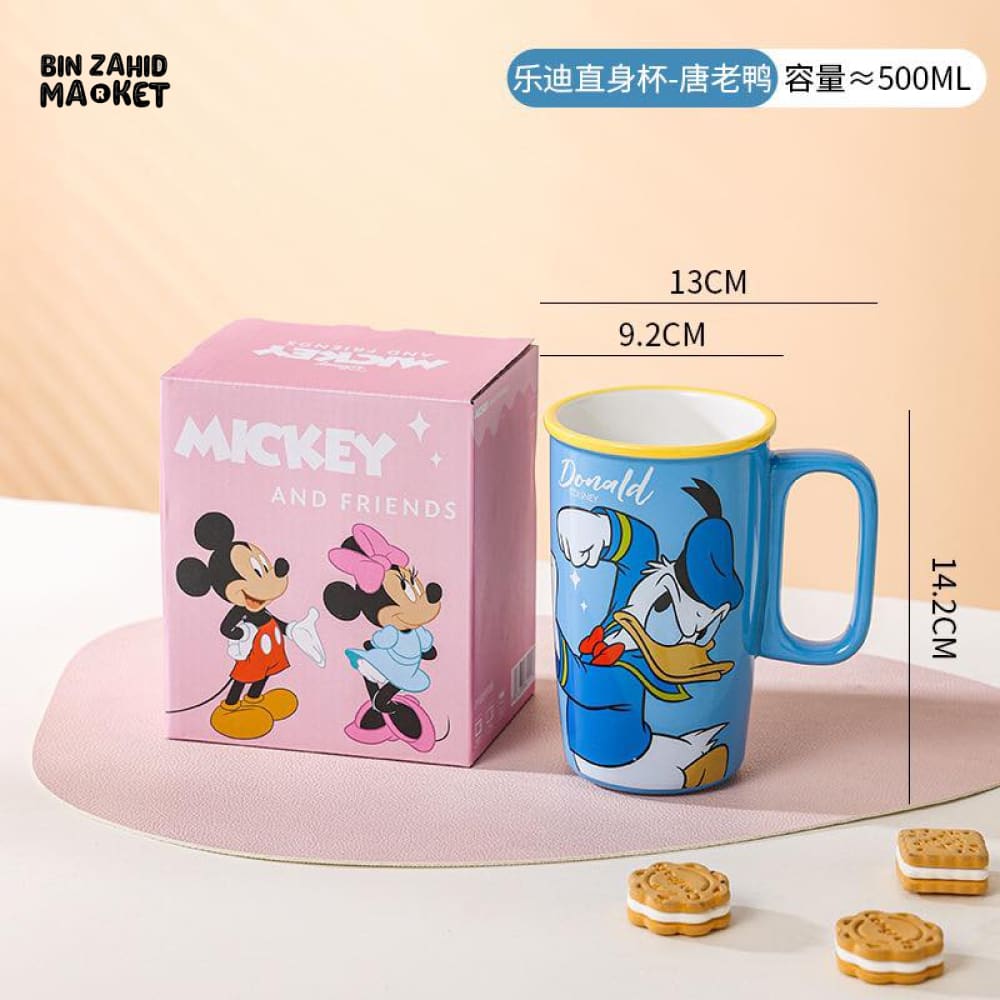 DISNEY MICKEY & FRIENDS PORCELAIN COFFEE MUG PREMIUM GIFT BOX PACKAGING - MINNIE