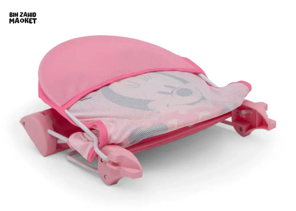 DISNEY MINNIE MOUSE BABY BATHER COMFORTABLE & SAFE INFANT BATH SEAT FOR NEWBORNS AND TODDLERS CHARACTER BATHING SUPPORT