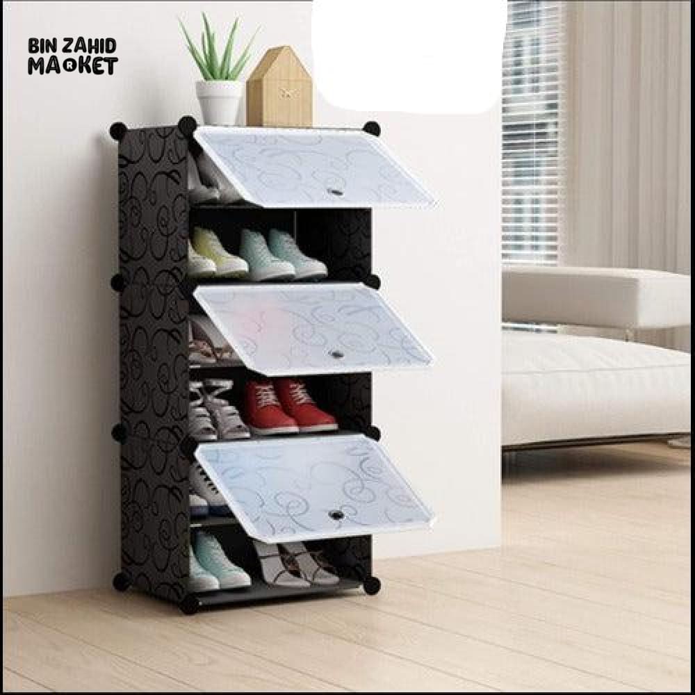 DIY DETACHABLE CABINET SHOES RACK 6 Layer