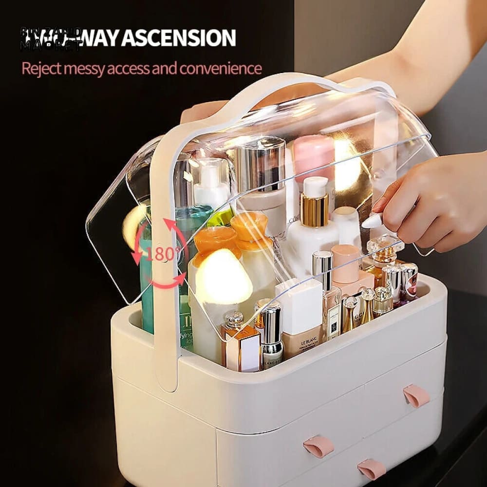 DOUBLE DOORS COSMETIC ORGANIZER