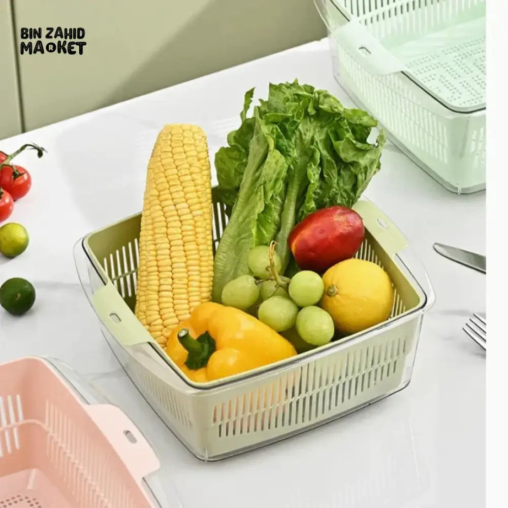 DRAIN RACK WITH LID
