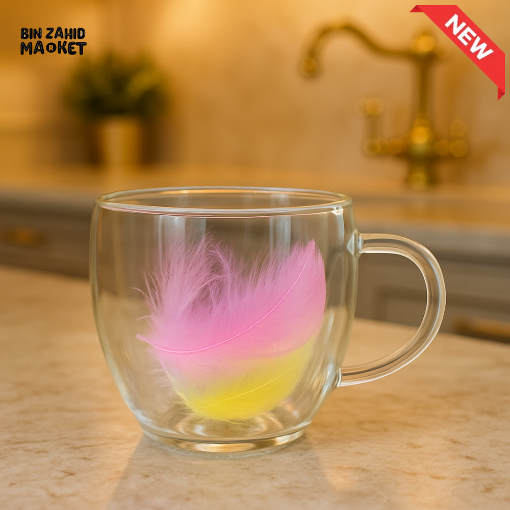 DRIED FLOWER GLASS MUG 23ML RXG 048