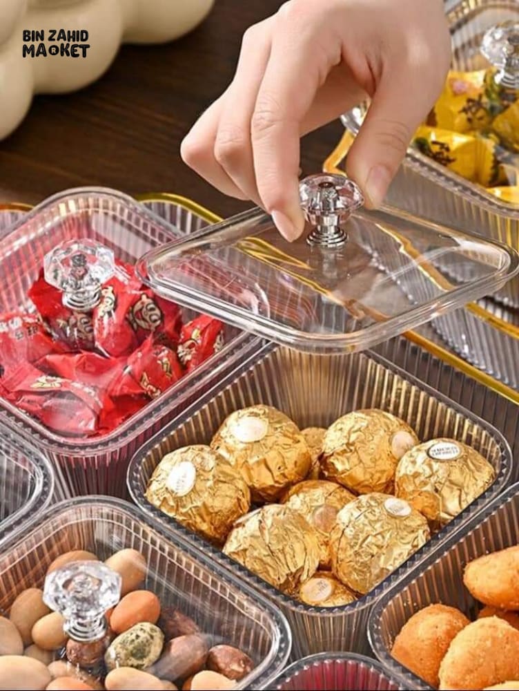 DRY FRUIT TRAY WITH SERVING PLATTER