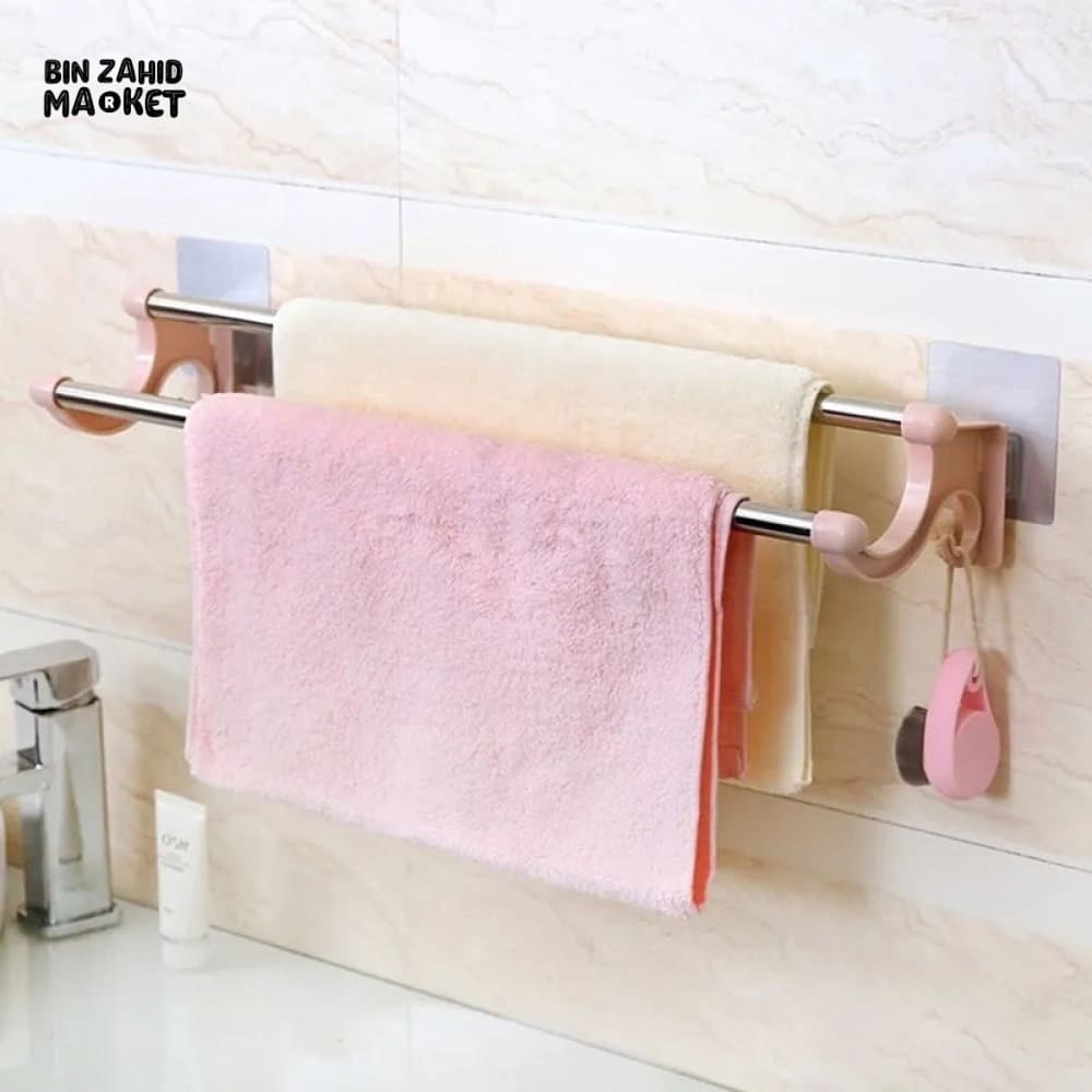 DUAL BAR TOWEL RACK