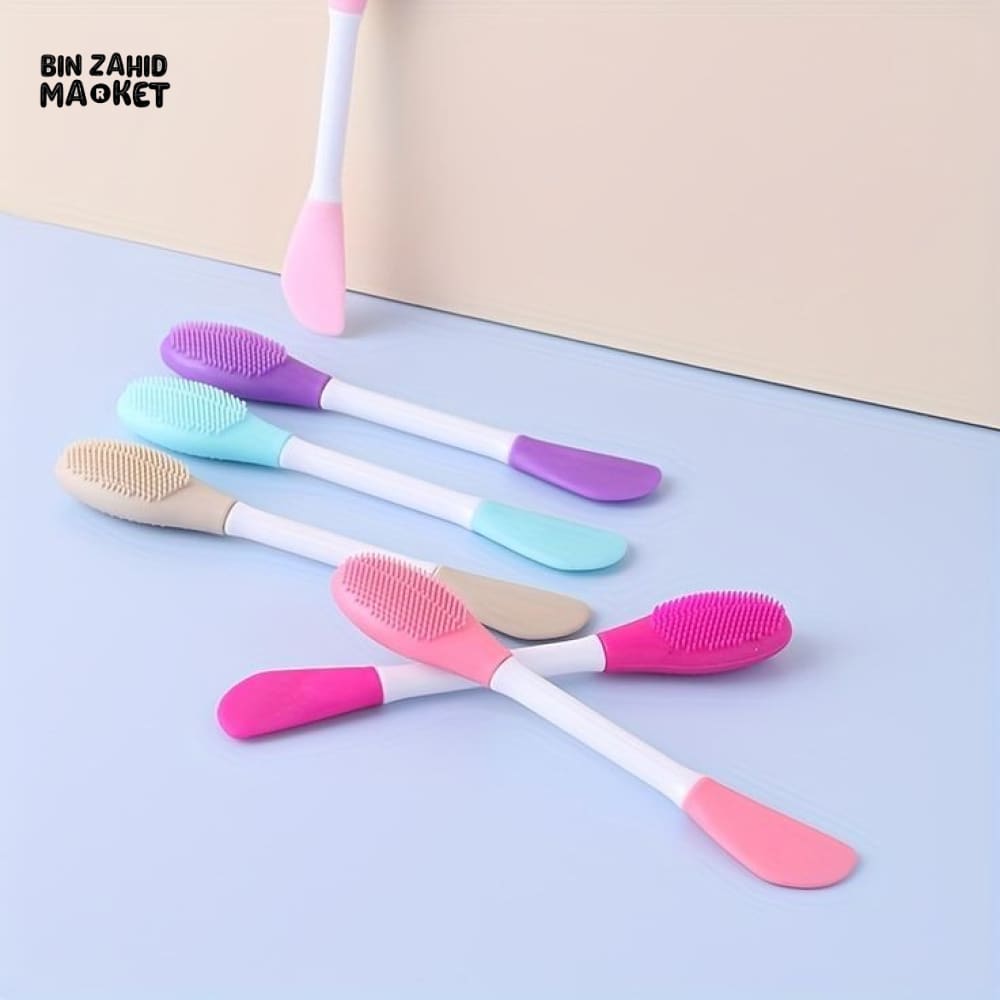 DUAL HEADED SILICONE MASK AND CLEANSING BRUSH