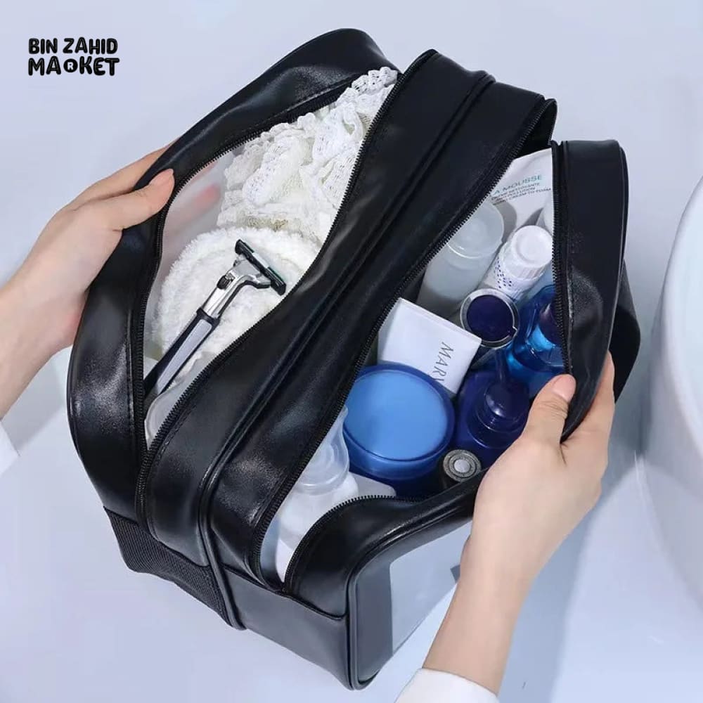 DUAL LAYER WATERPROOF TRAVEL BAG ORGANIZER