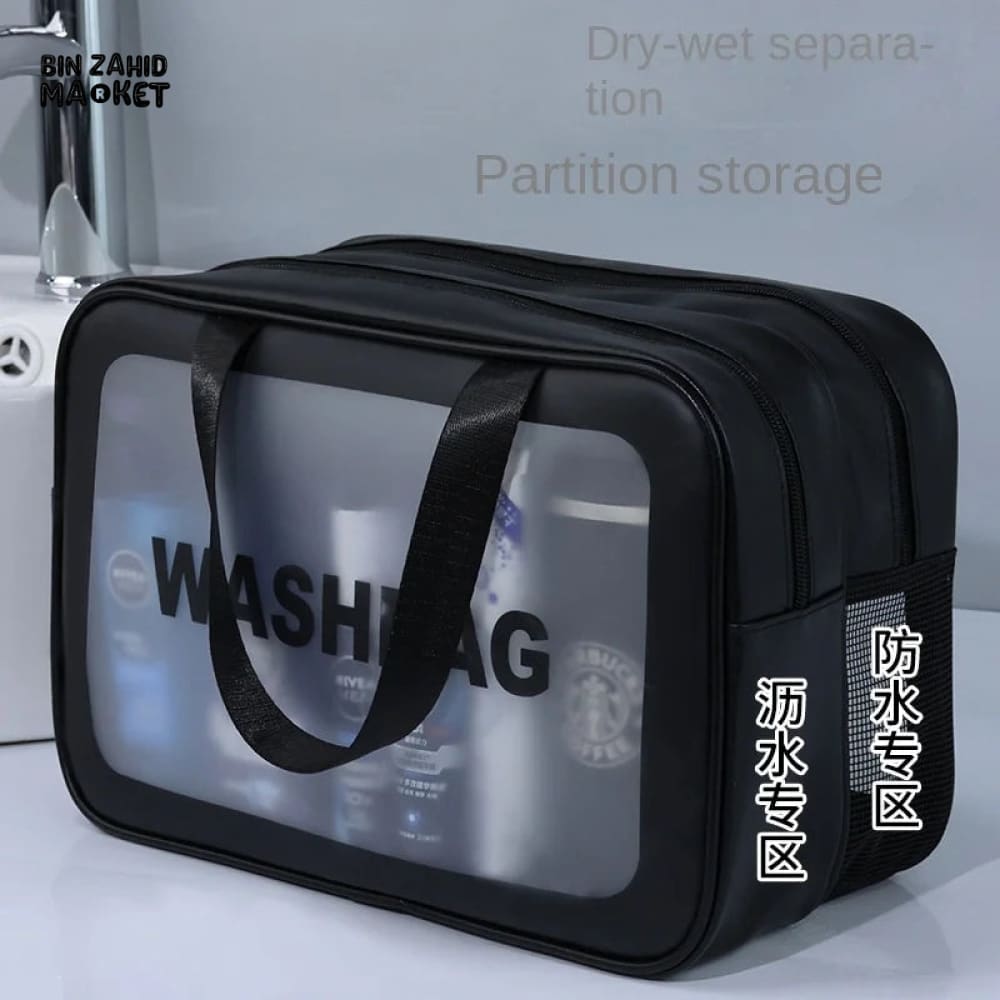 DUAL LAYER WATERPROOF TRAVEL BAG ORGANIZER