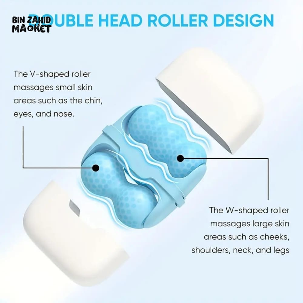 DUAL ROLLER FACE ICE ROLLER