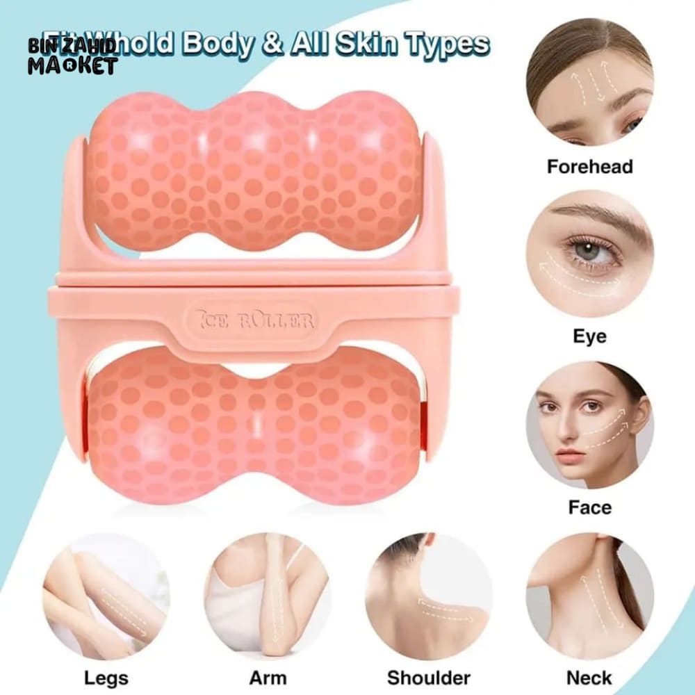 DUAL ROLLER FACE ICE ROLLER