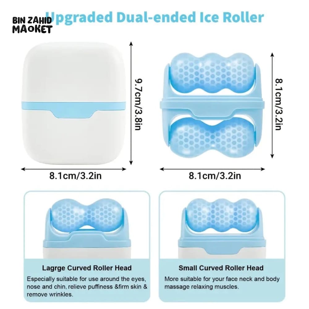 DUAL ROLLER FACE ICE ROLLER
