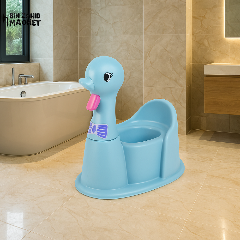 DUCK SHAPED TODDLER POTTY WITH PU CUSHION