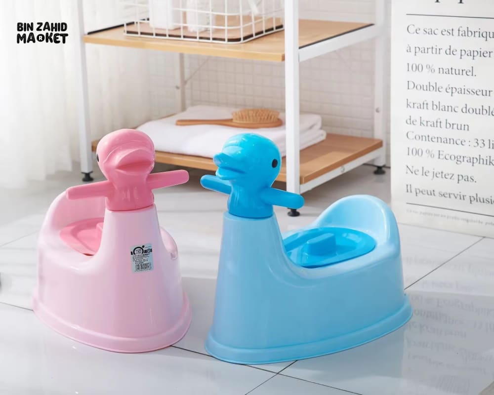 DUCK SHAPED TODDLER POTTY WITH PU CUSHION
