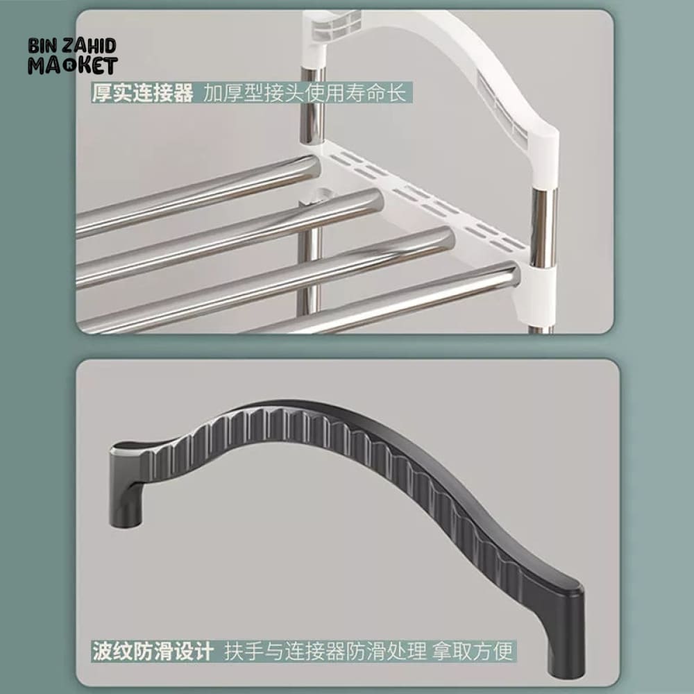 EASY ASSEMBLE MULTI-LAYERS SHOE RACK