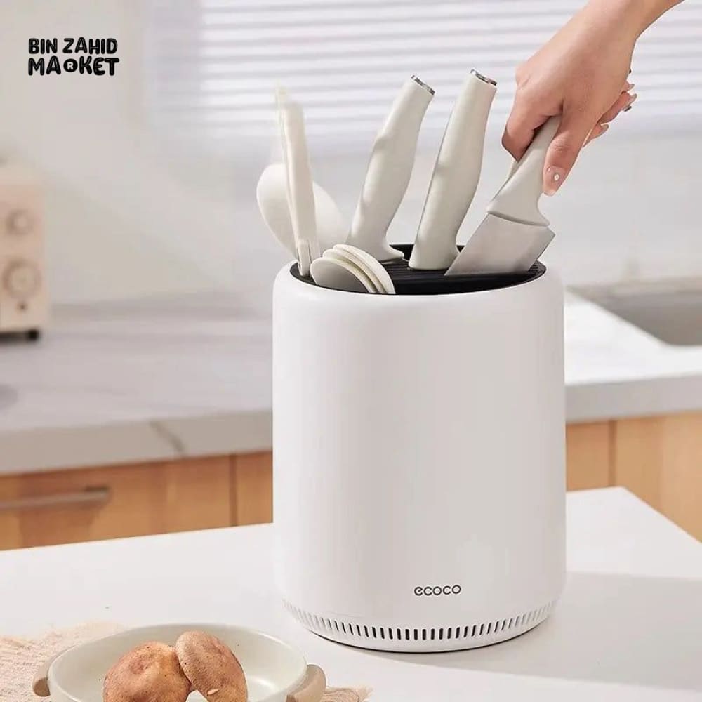 ECOCO 360° ROTATING KNIFE HOLDER – COUNTERTOP KITCHEN ORGANIZER