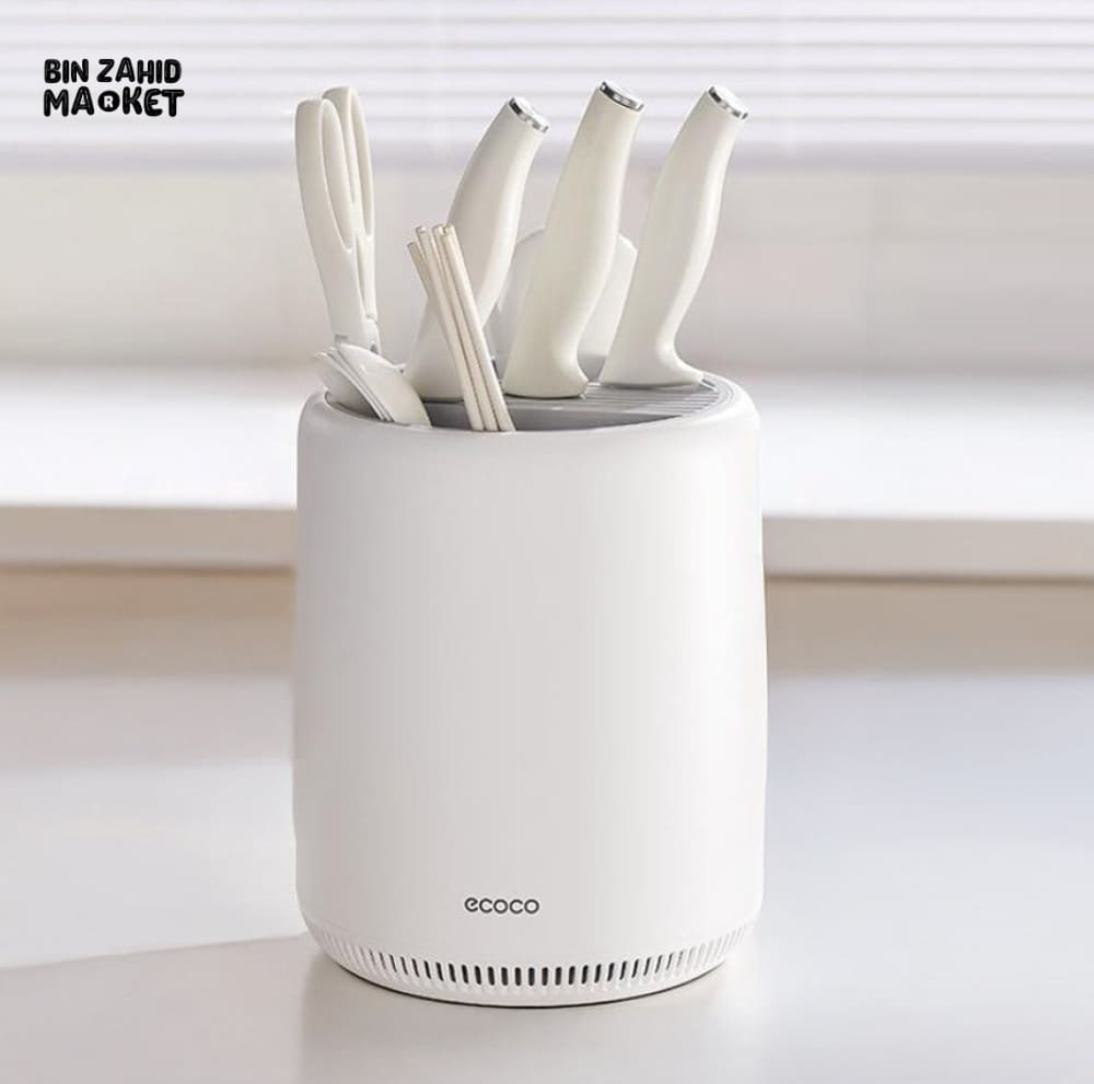 ECOCO 360° ROTATING KNIFE HOLDER – COUNTERTOP KITCHEN ORGANIZER