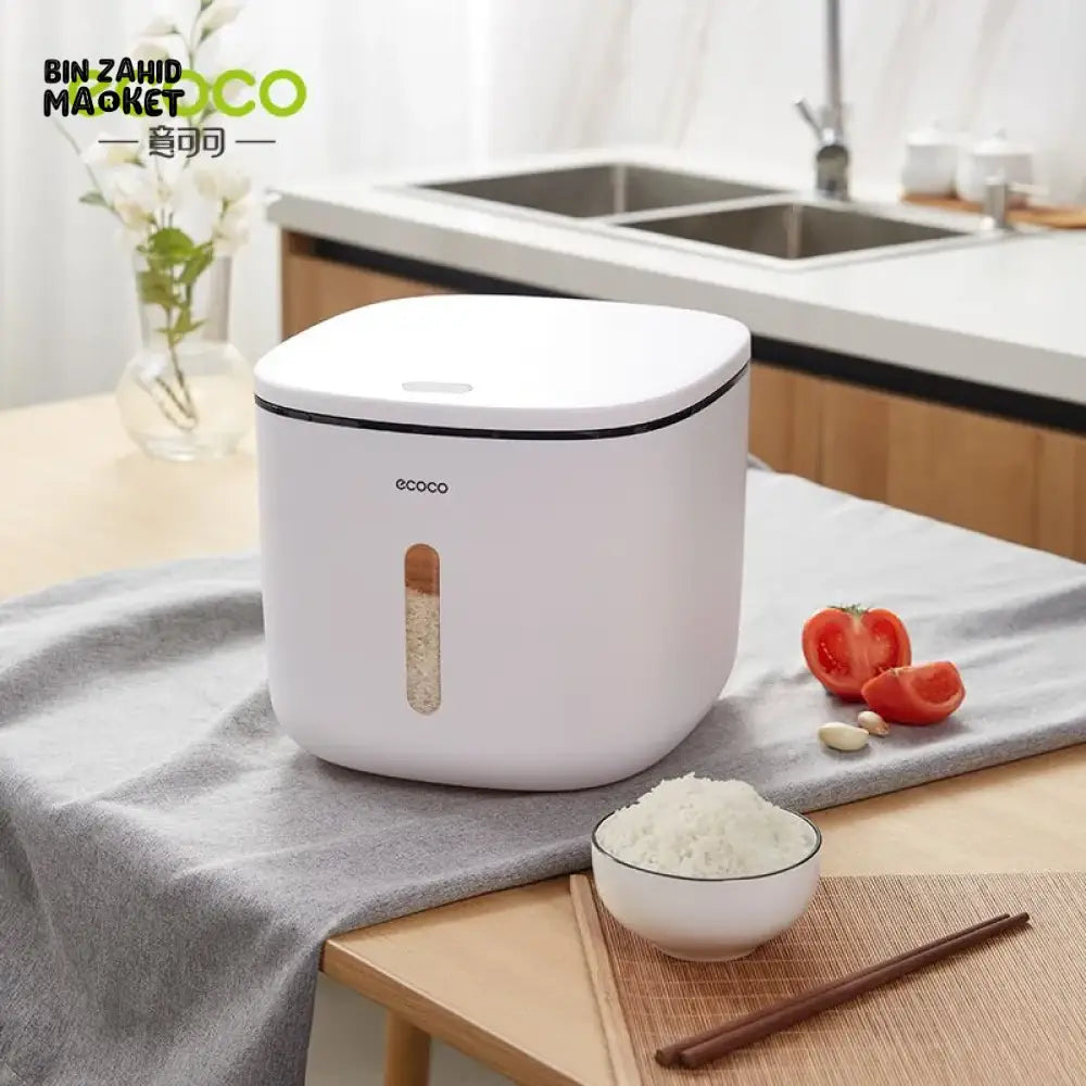 Ecoco Automatic Opening Rice Bucket - 5kg