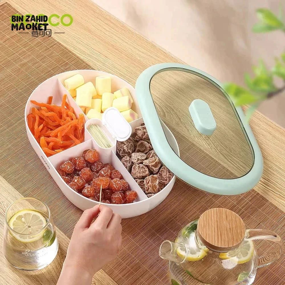 Ecoco Double Layer Candy & Dry Fruits Box