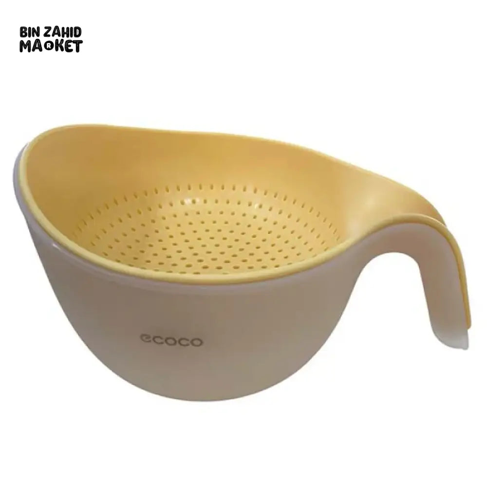 ECOCO DUAL-LAYER COLANDER SET – STRAINER WITH DRAIN BOWL & HANDLE