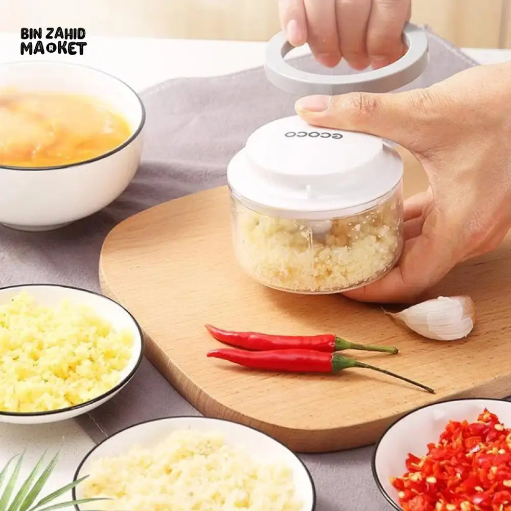 ECOCO MULTI-PURPOSE FOOD PROCESSOR – QUICK & EASY FOOD CHOPPER - 1000ML