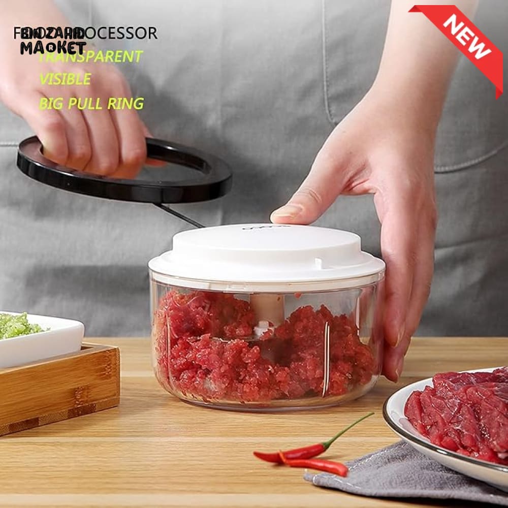 ECOCO MULTI-PURPOSE FOOD PROCESSOR – QUICK & EASY FOOD CHOPPER - 1000ML