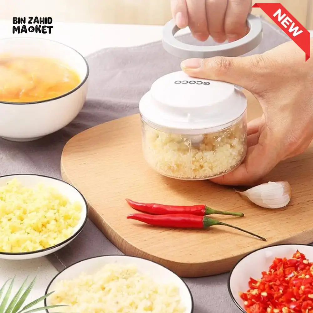 ECOCO MULTI-PURPOSE FOOD PROCESSOR – QUICK & EASY FOOD CHOPPER - 1000ML