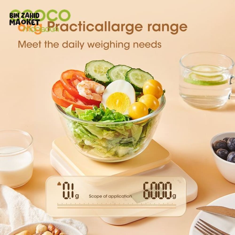 ECOCO SMART DIGITAL KITCHEN SCALE – ACCURATE FOOD WEIGHING
