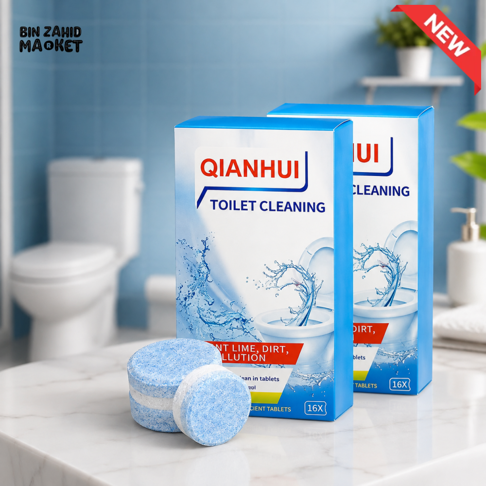 EFFERVESCENT TOILET BOWL CLEANING TABLETS