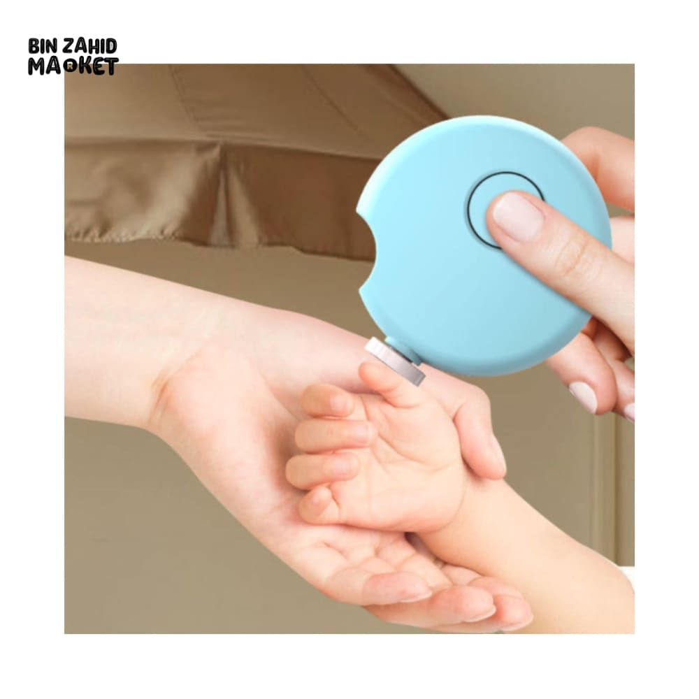 ELECTRIC BABY NAIL TRIMMER – SAFE & GENTLE NAIL CARE FOR NEWBORNS & KIDS